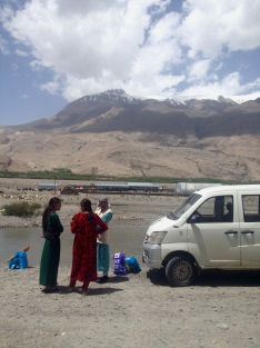 Waiting in Tajikistan