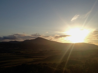 Sunset from Maughold
